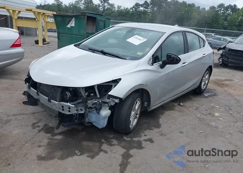 2018 Chevrolet Cruze Lt Auto из США, поврежденный, VIN 3G1BE6SM4JS543190